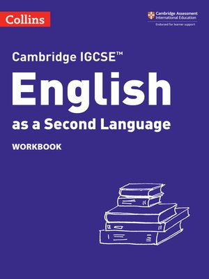 cover image of Cambridge IGCSE English as a Second Language Workbook